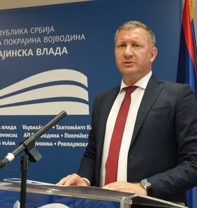 Tóth Zoltán tartományi mezőgazdasági titkárhelyettes (Fotó: Vidács Hajnalka)