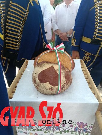 A tavaly összegyűjtött Barátság búzájából sütött cipó (Fotó: Paraczky László) A tavaly összegyűjtött Barátság búzájából sütött cipó (Fotó: Paraczky László)