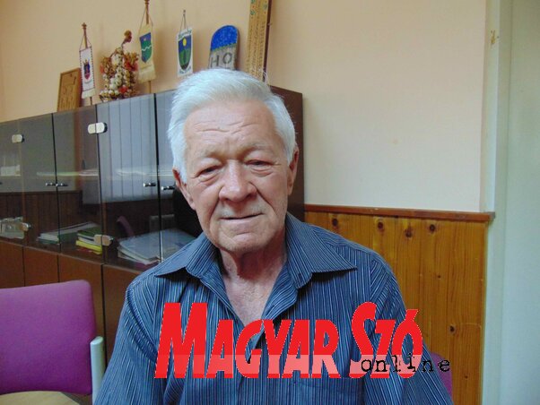 Halász György, a Csernyeiek Klubjának elnöke (Vidács Hajnalka felvétele) Halász György, a Csernyeiek Klubjának elnöke (Vidács Hajnalka felvétele)