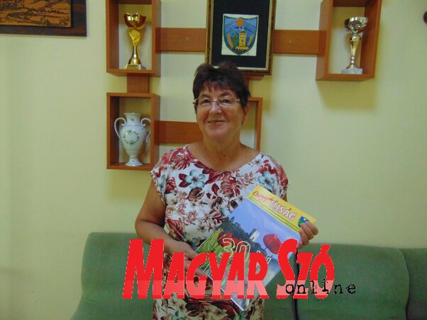 Nagy Erzsébet, a Csernyei Újság főszerkesztője (Vidács Hajnalka felvétele) Nagy Erzsébet, a Csernyei Újság főszerkesztője (Vidács Hajnalka felvétele)