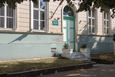 A Slobodan Malbaški Alapfokú Zeneiskola épülete (Fotó: Vidács Hajnalka)