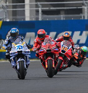 A mezőny először versenyez a vadiúj magyar pályán(Fotó: facebook.com/MotoGP)