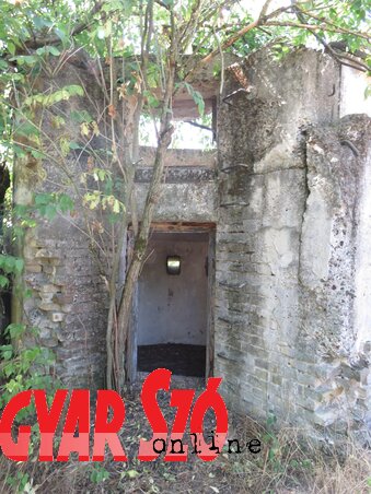 Az alsó bunkerokban a fegyvert tartották, a felső bunkerokban volt a lőállás (Miklós Hajnalka felvétele) Az alsó bunkerokban a fegyvert tartották, a felső bunkerokban volt a lőállás (Miklós Hajnalka felvétele)