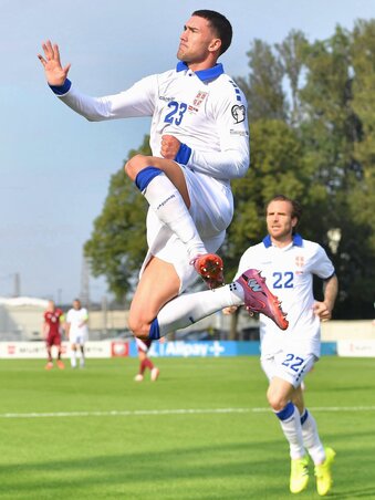 Dušan Vlahović eddig remekel a
szezonban (Fotó: facebook.com/FudbalskiSavezSrbije) Dušan Vlahović eddig remekel a
szezonban (Fotó: facebook.com/FudbalskiSavezSrbije)