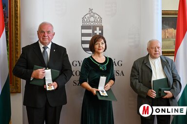 Silveszter Varga, Ibolja De Negri, Đerđ Juhas  (fotografija Edvarda Molnara)