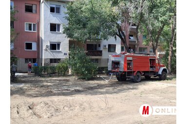 Nem hivatalos információk szerint senki sem volt a lakásban/Fotó: Kállai Göblös Nikoletta
