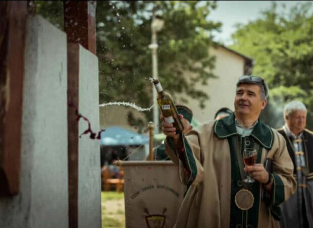 Vass Zoltán a horgosi Szent Orbán Borlovagrendnek is tagja (Fotó: Vass Zoltán archívuma)