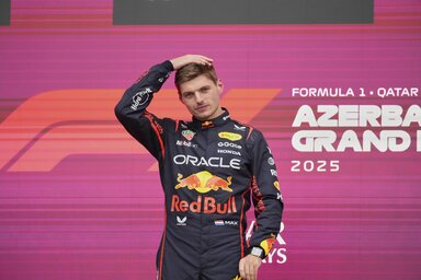 Verstappen két diadal után érkezik a villódzó fények városába, ahol eddig még soha nem ünnepelhetett győzelmet (Fotó: Beta/AP)
