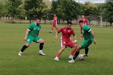 Jelenet a Tisza–Mladost APA összecsapásról (Fotó: Milorad Mitrović)