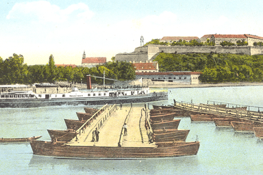Pétervárad egy korabeli képeslapon
