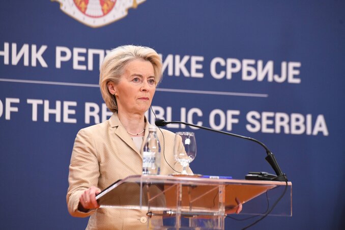 Ursula von der Leyen: Biztonságban és melegben lesznek télen a szerbiai családok (Fotó: Beta) Ursula von der Leyen: Biztonságban és melegben lesznek télen a szerbiai családok (Fotó: Beta)