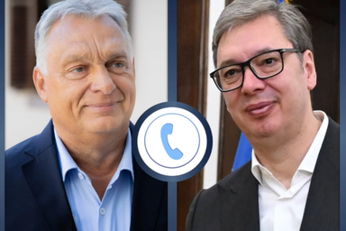 Sok sikert kívánt Orbán Viktornak a szerb államfő. (Kép: PrintSreen / buducnostsrbijeav)
