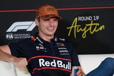 Max Verstappen Austinban (Fotó: Beta/AP)