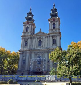 A székesegyház két tornya több, mint hatvan méter magas / Fotó: Benedek Miklós