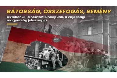 Emlékezés 1956 hőseire. (Kép: MNT / Facebook)