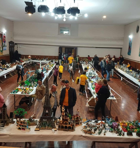 A legókiállításon a szervezetek mellett csaknem ötven gyűjtő mutatkozott be. (Kancsár Izabella felvétele)
