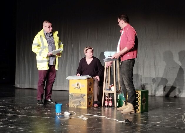 A Trafik fő helyszíne, egy trafik A Trafik fő helyszíne, egy trafik