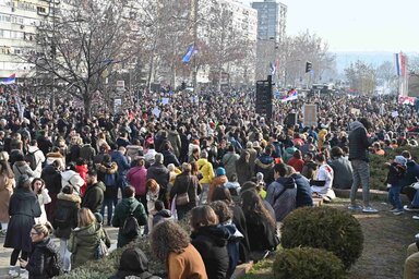Legutóbb februárban gyűlt össze akkora tüntető tömeg Újvidéken, mint amekkora az előrejelzések alapján várható szombaton