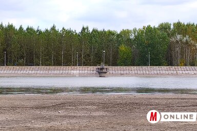 A vízszint lecsökkent, de készülnek a tervek a helyzet megoldására (Fotó: Tóth Péter felvétele)