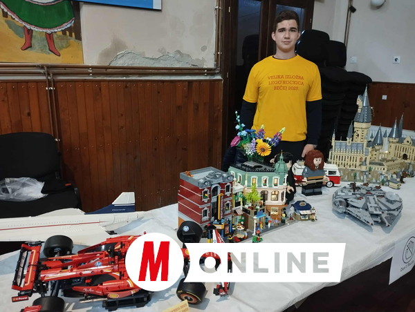 Kádas Dávid rendszeres résztvevője az óbecsei legókiállításnak (Kancsár Izabella felvétele)