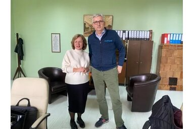 Dr. Vesna Tomin és Goran Pašić (Fotó: obki.rs)