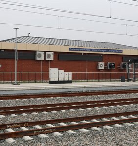 Az új megállónál nincs jegyautomata (Fotó: Lakatos János felvétele)