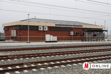 Az új megállónál nincs jegyautomata (Fotó: Lakatos János felvétele)