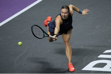 Anisimova az első szettet még elveszítette, a folytatásban viszont esélyt sem adott Świąteknek (Fotó: Beta/AP)