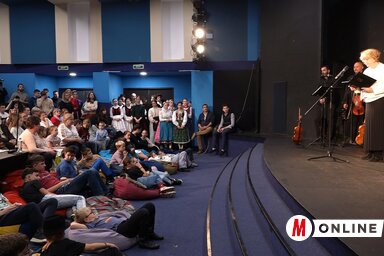 Az idén 83 gyerek és fiatal lépett a színpadra, a rendezvényt Kabók Erika nyitotta meg (Fotó: Bartus Bella felvétele)