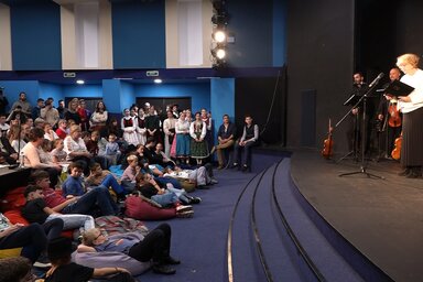 Az idén 83 gyerek és fiatal lépett a színpadra, a rendezvényt Kabók Erika nyitotta meg (Fotó: Bartus Bella felvétele)