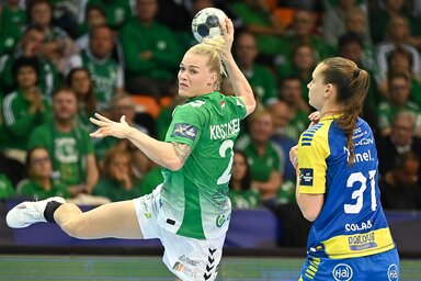 A Győr továbbra is veretlen a BL idei kiírásában (Fotó: MTI)