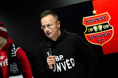 A csapatnak egy új szponzornak köszönhetően a következő négy évben több százmillió forintos nagyságrendben megnő a költségvetési mozgástere (Fotó: MTI)