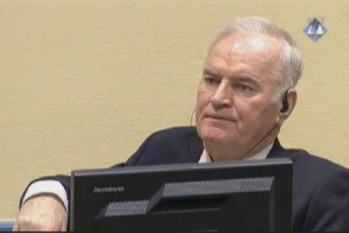Mladić minden korábbi kérelmét az ideiglenes szabadon bocsátásra következetesen elutasították (Fotó: Printscreen/ICTY)