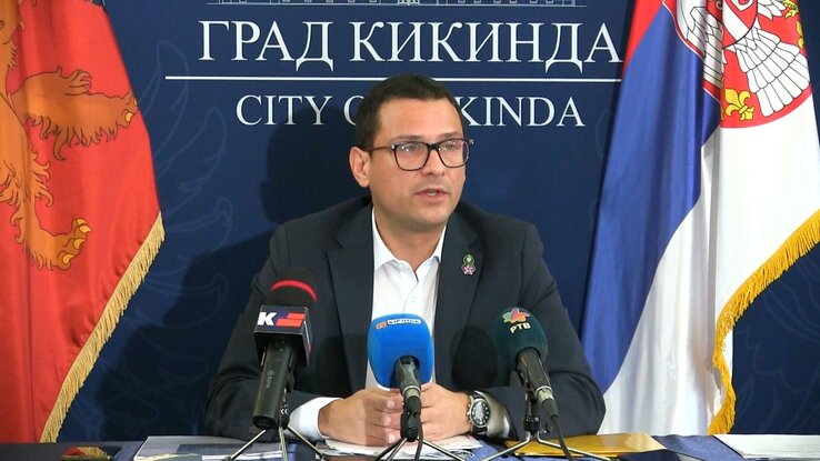 Mladen Bogdan, Nagykikinda polgármestere (Fotó: Nagykikinda önkormányzata)