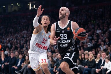 A Partizan kis híján elszórakozta az előnyt (Fotó: Beta/AP)