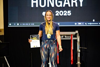 Kohanec Enikő a dobogó legfelsőbb fokán a WPA erőemelő-világbajnokságán