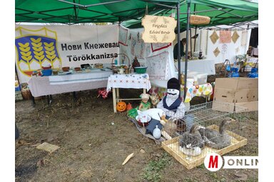 A tiszaszentmiklósi Libanapok „fogadóbizottsága” (Horváth Zsolt felvétele)