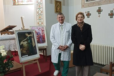 Minden vasárnap tartanak szentmisét a kápolnában (Bartus Bella felvétele)