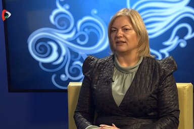 A közlekedési államtitkár hangsúlyozta, hogy csúcsidőben a járatokon a kapacitás 80 százaléka is megtöltődik (Fotó: Képernyőfelvétel/Pannon RTV/YouTube)