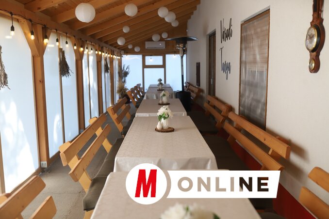 A terasz negyven fő befogadására alkalmas (Lakatos János felvétele)