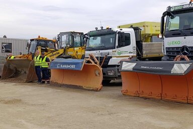 Nagykikindán felkészülten várják a havazást (Vidács Hajnalka felvétele)