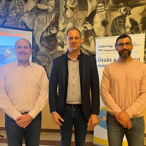 Dragutin Boljanović, Czirbus Gábor és Zelić Aleksandar (balról jobbra) (Fotó: Erős Kincses Krisztina felvétele)