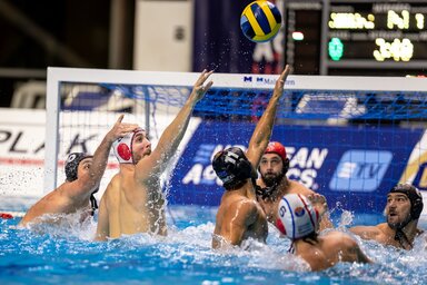 A hajrában a Radnički rutinja döntött (Fotó: facebook.com/vasasvizilabda)