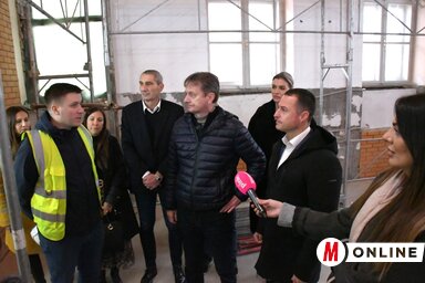 Az intézmény tornatermét is teljesen felújították (Fotó: Paraczky László)