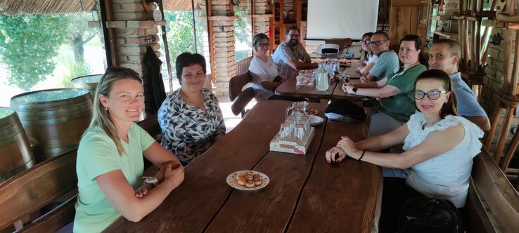 Műhelymunkán a projekt szülői csoportja