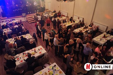 A Petőfi Sándor Magyar Művelődési Központban szombaton megtartott Erzsébet- és Katalin-bál a Petőfi-napok népszerű programsorozat zárórendezvénye volt (Fotó: Rapos Emma felvétele)