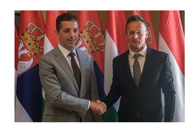 A magyar külgazdaság és külügyminiszter elmondta, hogy nap folyamán sor kerül a technikai részletek megbeszélésére is (Fotó: Korábbi felvétel/MTI)