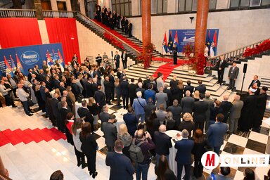 Az eseményen Maja Gojković tartományi kormányelnök hangsúlyozta, hogy az akkori döntés a térség történelmének meghatározó pillanata volt (Fotó: Ótos András felvétele)