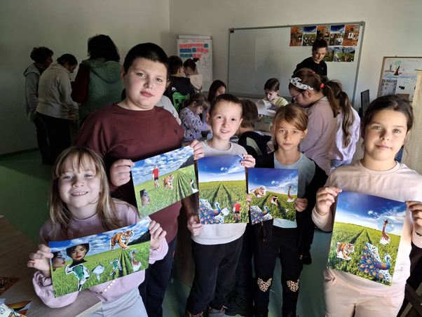 A Petőfis diákok is alkottak