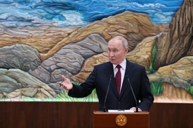 Az orosz elnök közölte, hogy vannak kapcsolatfelvételek a magyar féllel a lehetséges találkozóval kapcsolatban (Fotó: Beta/AP)